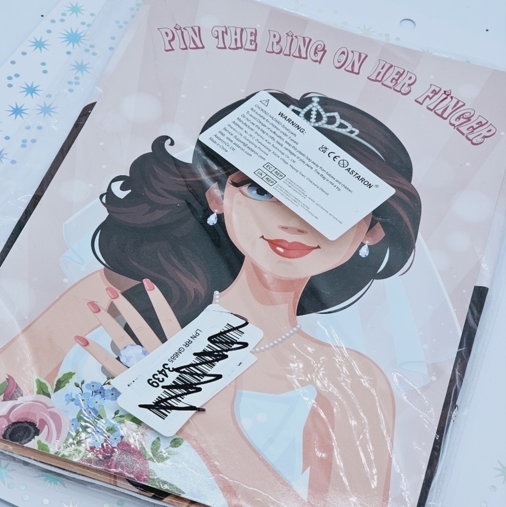 Bridal Shower Hen Party Bachelorette Party Girls Game Bride To Be Pin Game Party - Picture 7 of 7